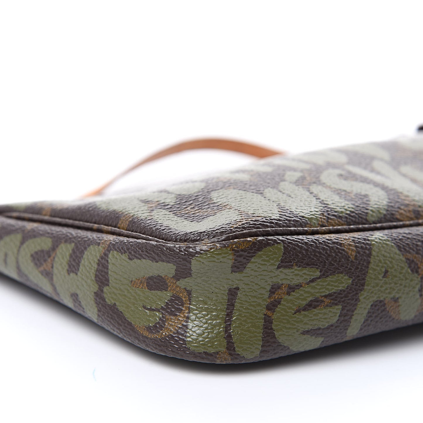Monogram Graffiti Pochette Accessories Kaki