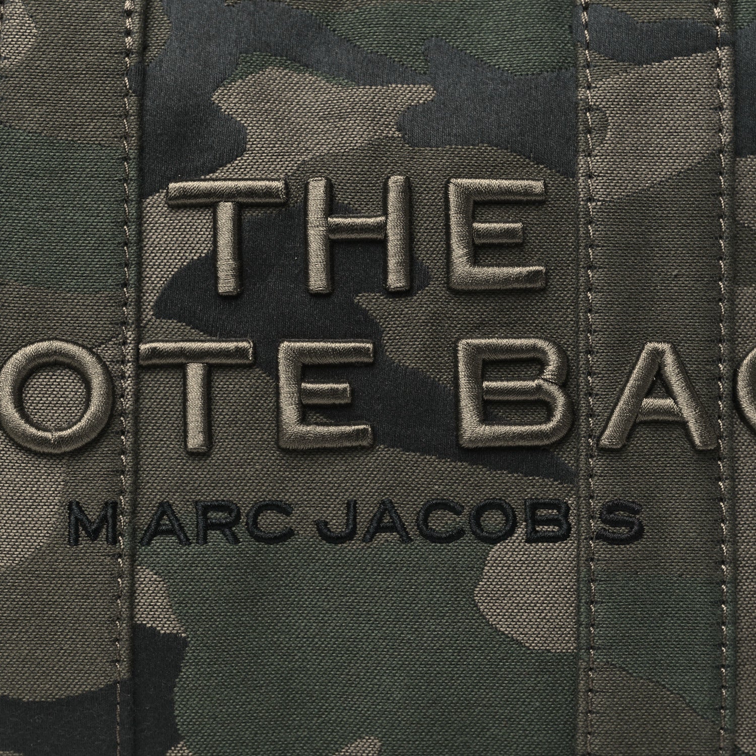 Marc Jacobs Canvas Camouflage Small The Tote Bag Khaki 7 of 10