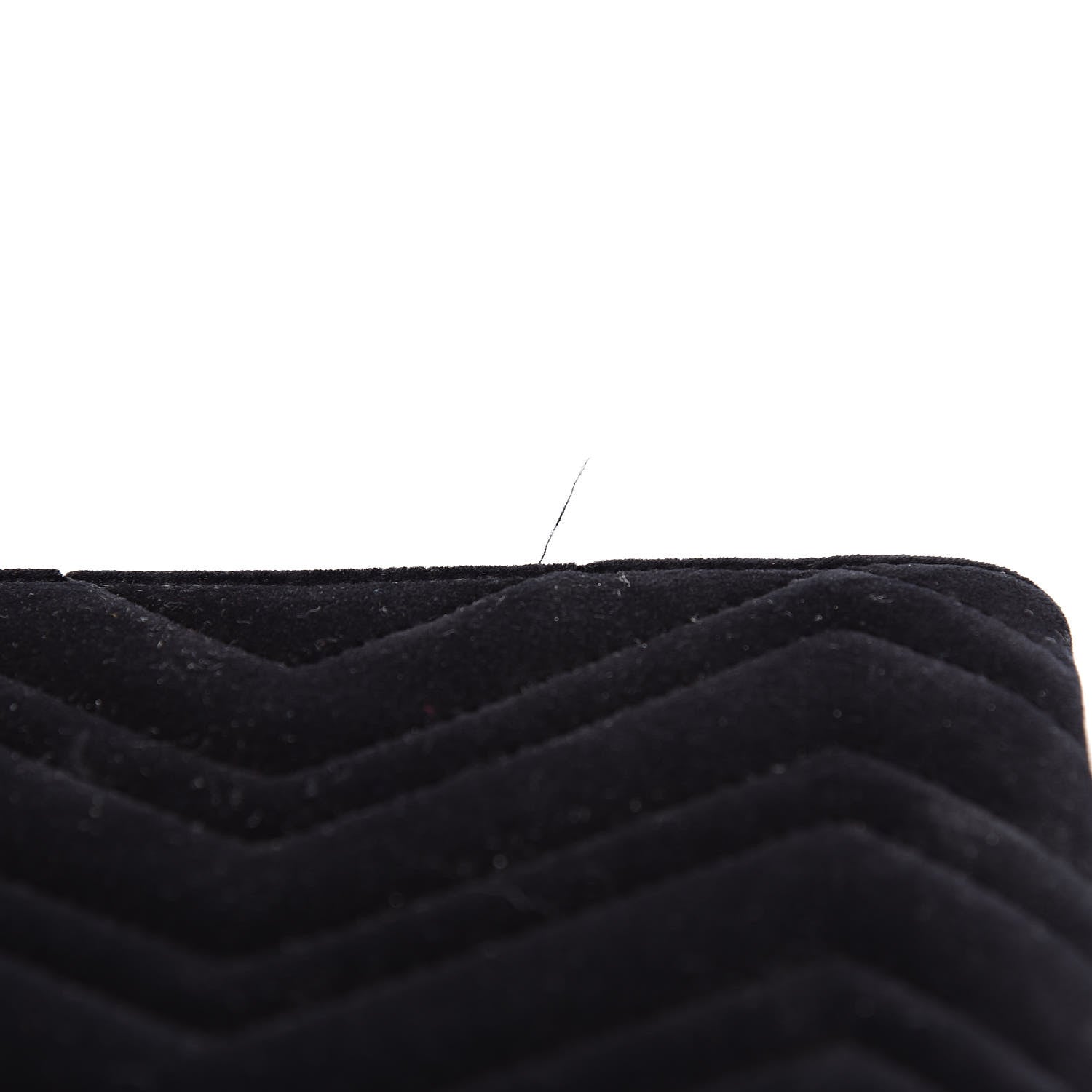 Gucci Velvet Matelasse GG Marmont Zip Pouch Black 12 of 13