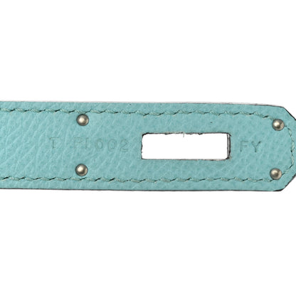 Hermes Epsom Kelly Sellier 35 Bleu Atoll 7 of 12