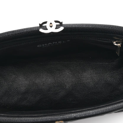Chanel Caviar Quilted Timeless Clutch Black 5 of 10