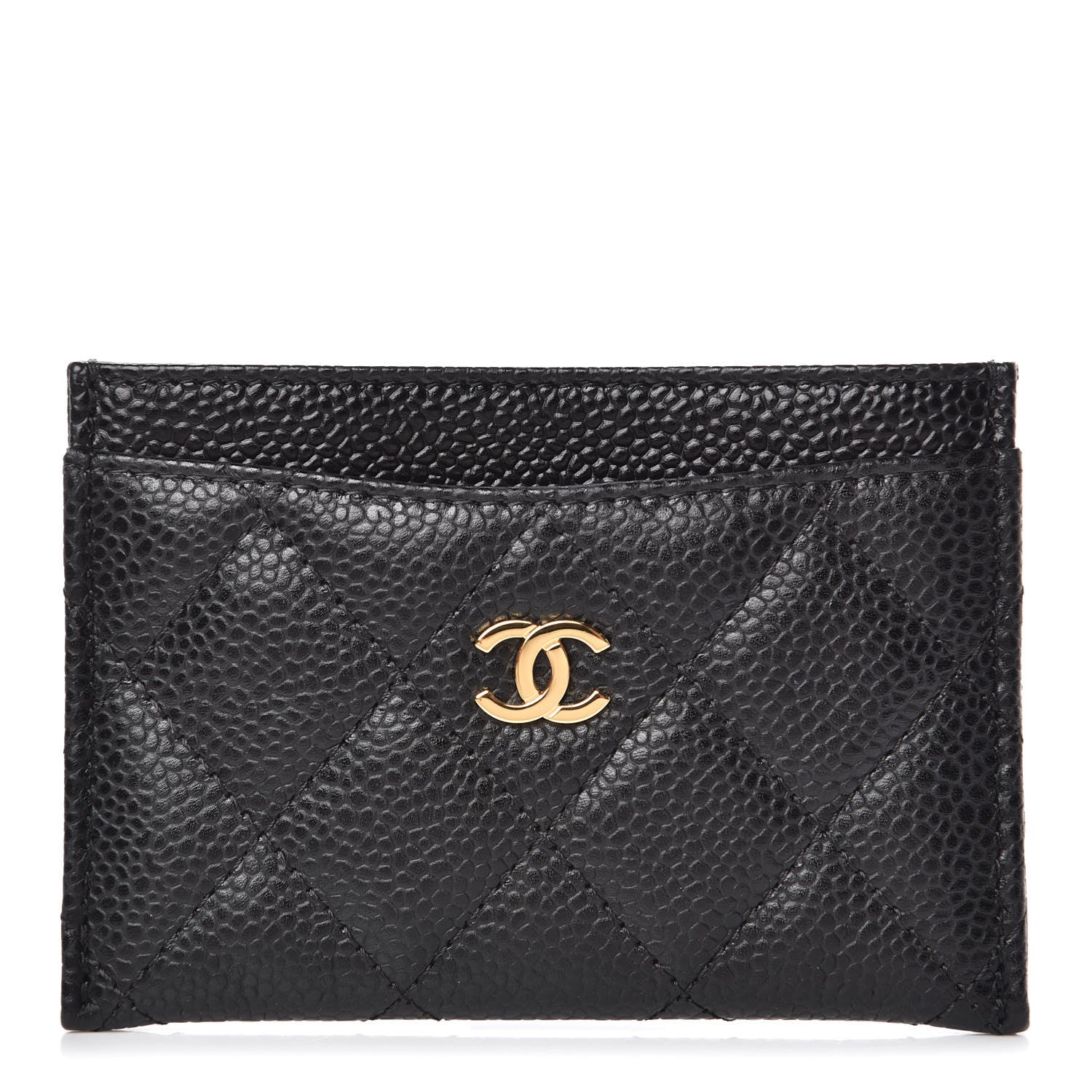 Chanel Caviar Quilted Card Holder Black 1 of 9