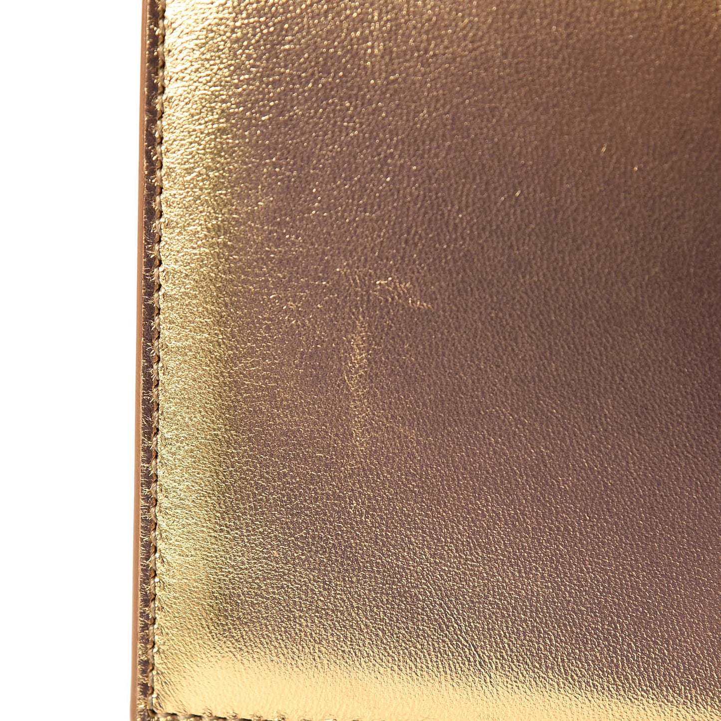 Metallic Calfskin Monogram Cassandre Clutch Ciad