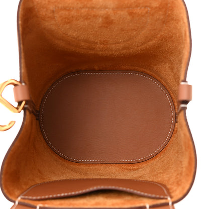 Hermes Taurillon Clemence Swift In-The-Loop 18 Bag Gold 5 of 11