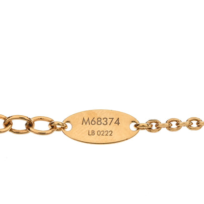 Louis Vuitton Metal Crystal Blooming Supple Necklace 5 of 6