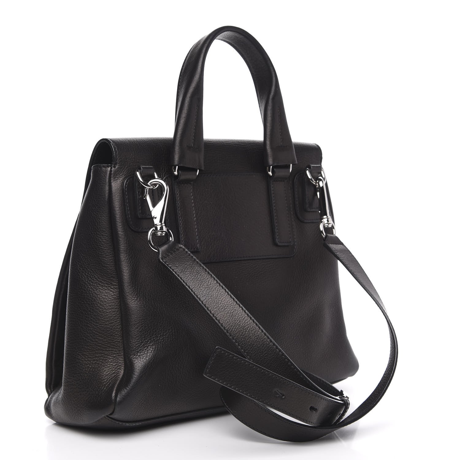 Givenchy Calfskin Small Pandora Pure Flap Bag Black 3 of 14