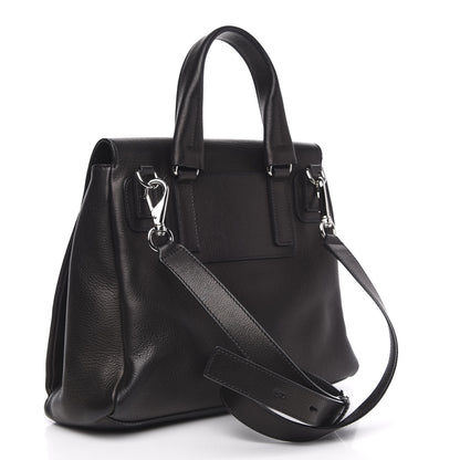 Givenchy Calfskin Small Pandora Pure Flap Bag Black 3 of 14