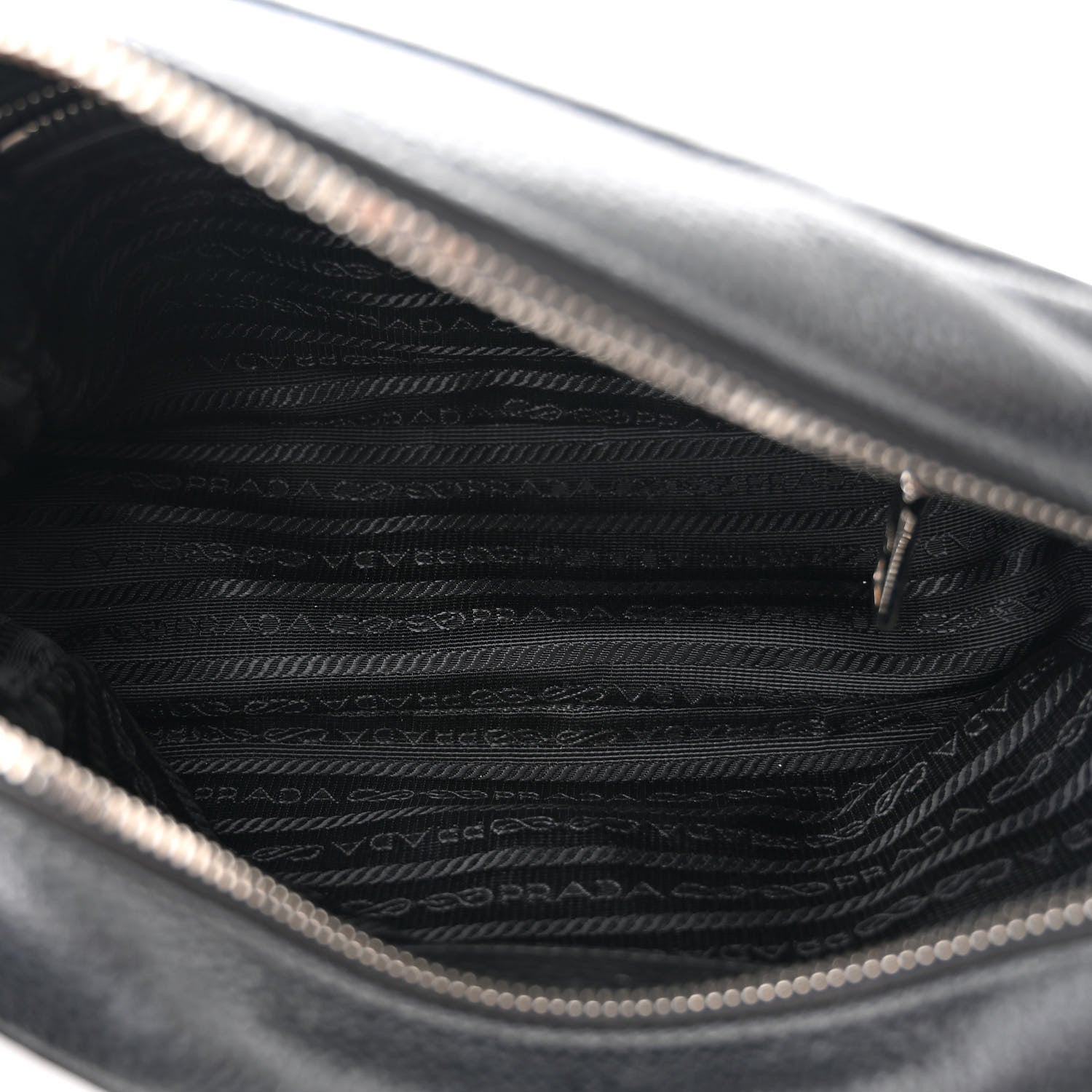Prada Vitello Daino Crossbody Black 5 of 10