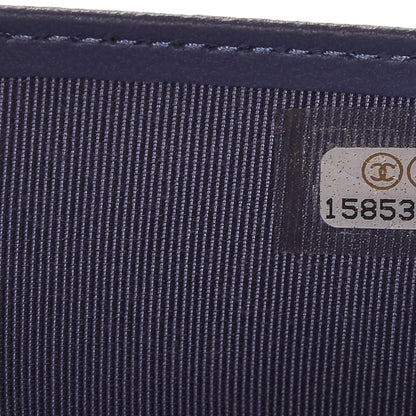 Chanel Lambskin Quilted Long Flap Wallet Lavender 12 of 13