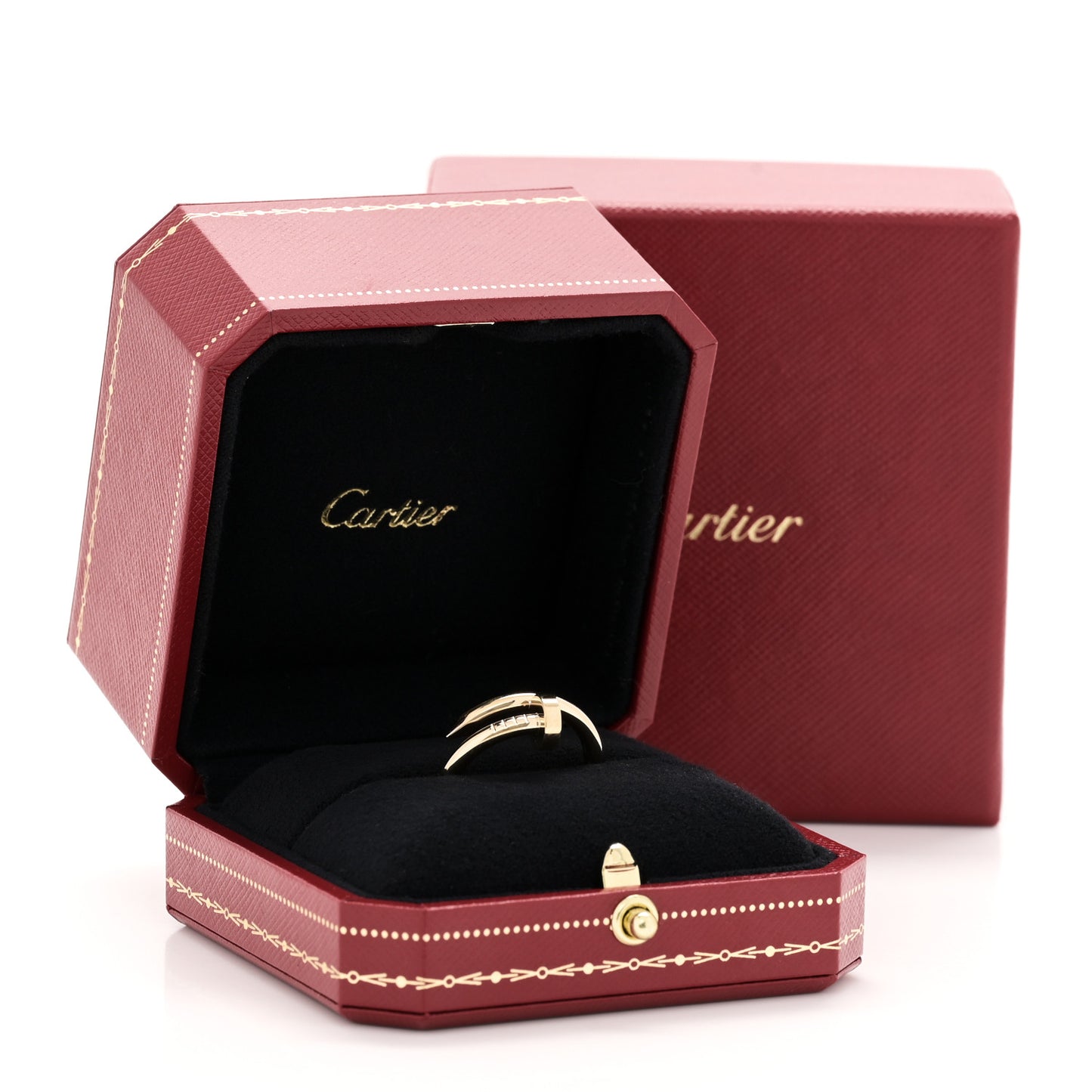 18K Yellow Gold Juste Un Clou Ring 56 7.5