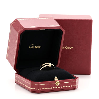 Cartier 18K Yellow Gold Juste Un Clou Ring 56 7.5 6 of 6