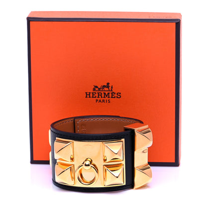 Hermes Chamonix Collier de Chien CDC Bracelet S Black 6 of 6