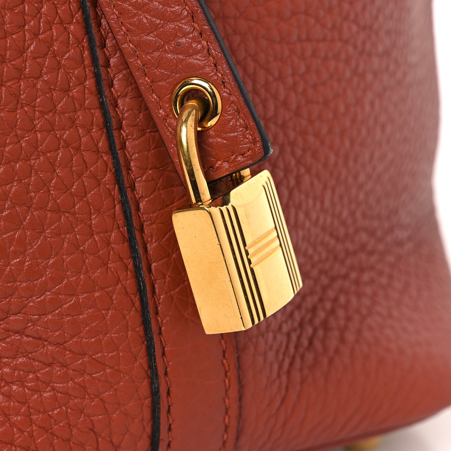 Hermes Taurillon Clemence Picotin Lock 18 PM Cuivre 11 of 11
