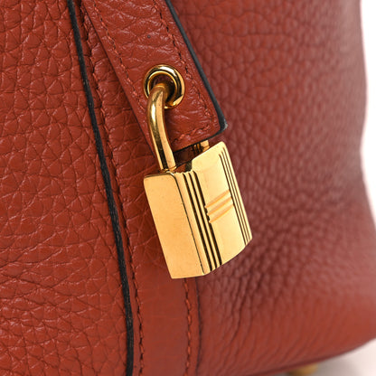 Hermes Taurillon Clemence Picotin Lock 18 PM Cuivre 11 of 11