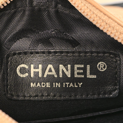 Chanel Calfskin Quilted Small Cambon Messenger Beige Black 6 of 9