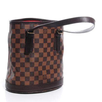 Louis Vuitton Damier Ebene Marais Bucket 23 3 of 7