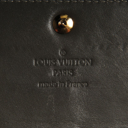 Louis Vuitton Vernis Sarah Wallet Gris Art Deco 6 of 7