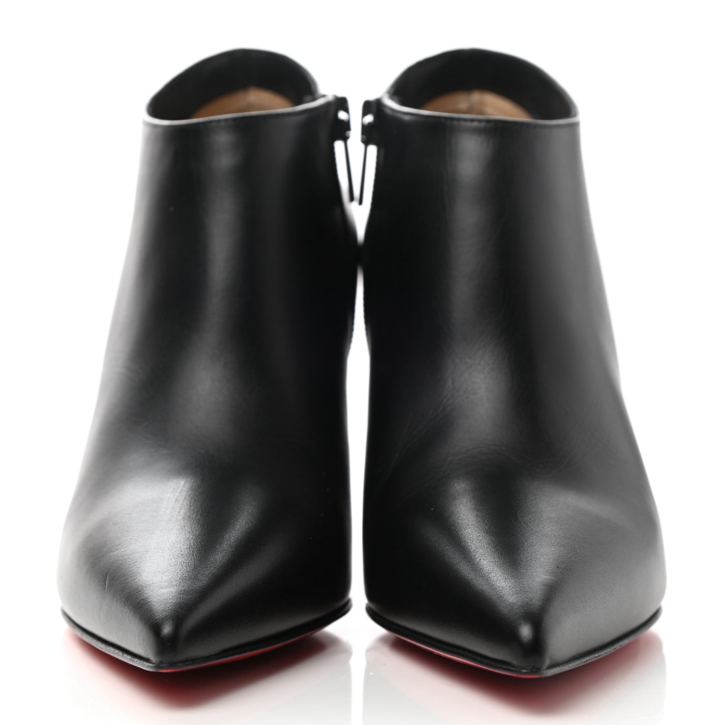 Calfskin Gorgona 85 Ankle Boots 36 Black