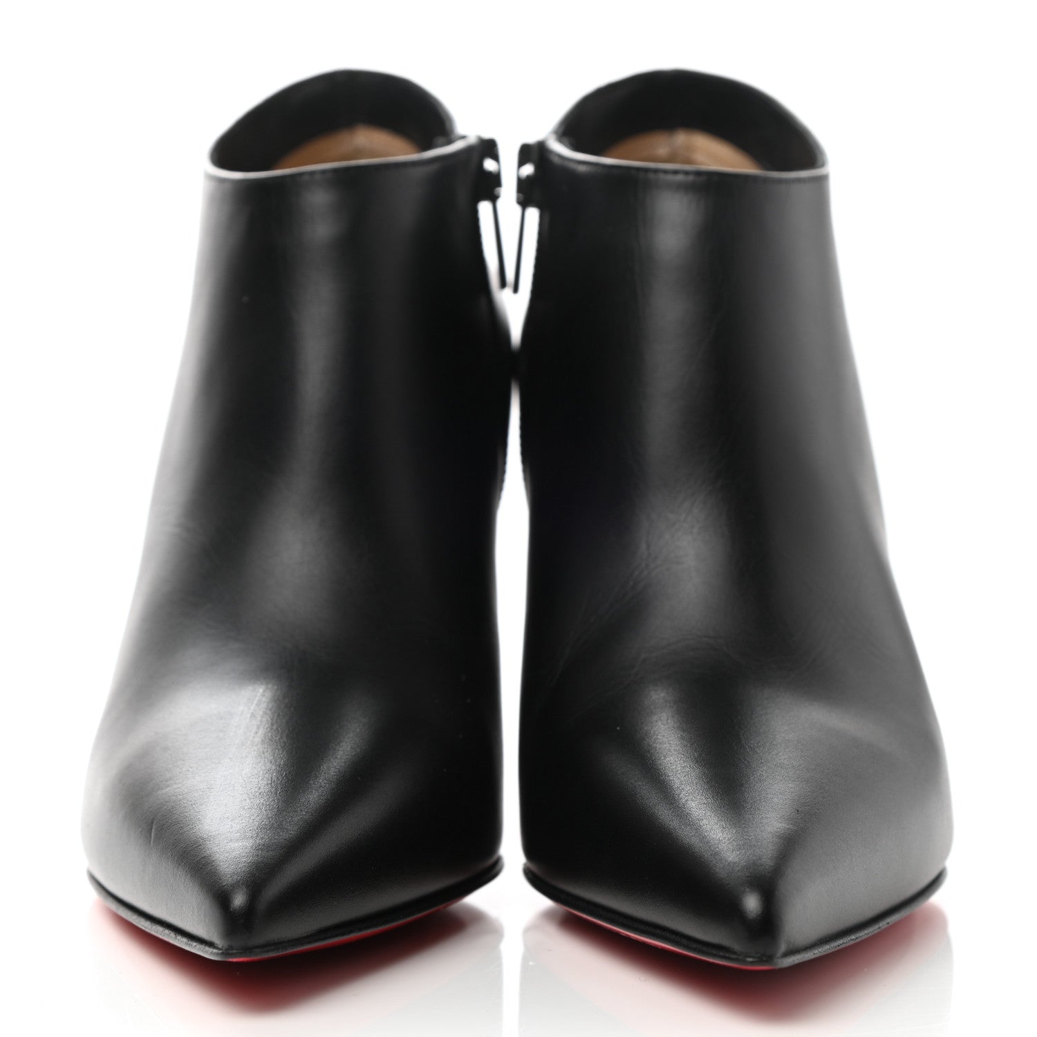 Christian Louboutin Calfskin Gorgona 85 Ankle Boots 36 Black 2 of 10