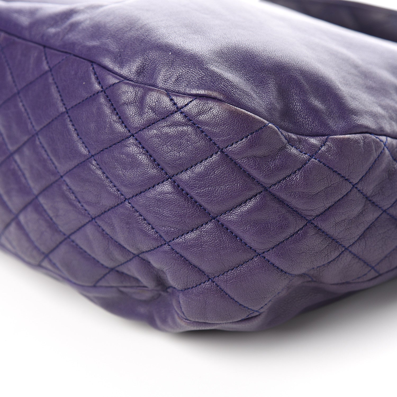 Jimmy Choo Lambskin Small Biker Hobo Purple 7 of 8
