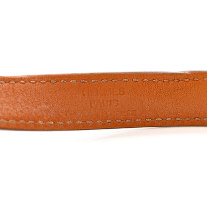 Hermes Epsom Kelly Double Tour Bracelet S Rose Jaipur 5 of 5