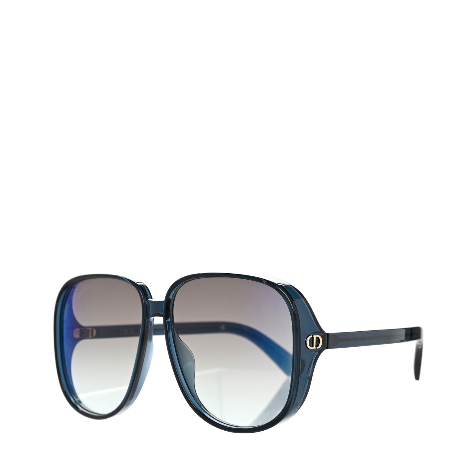 Christian Dior Transparent Acetate D-Doll Sunglasses Blue 1 of 7
