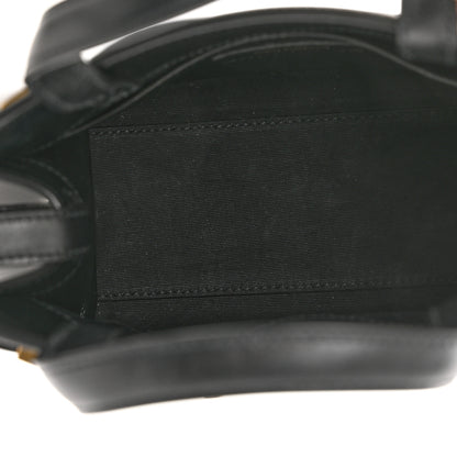 Saint Laurent Smooth Calfskin Manhattan Nano Shopper Tote Black 5 of 10