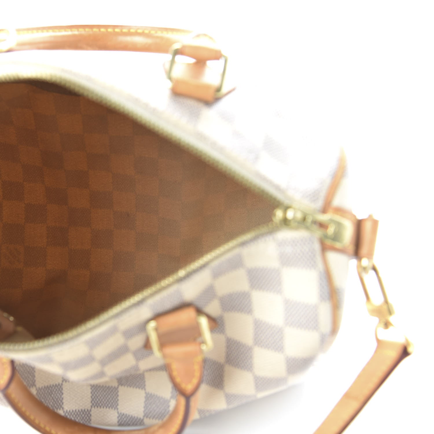 Louis Vuitton Damier Azur Speedy Bandouliere 25 5 of 10
