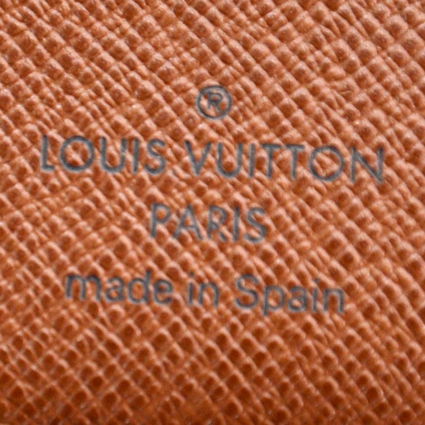 Monogram Pocket Agenda Cover