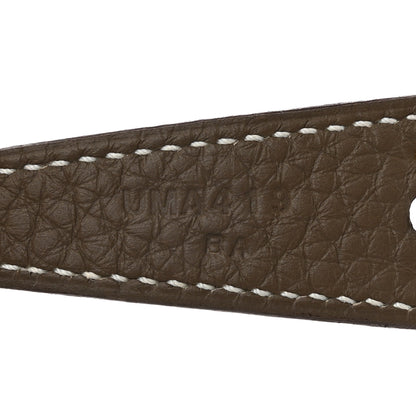 Hermes Taurillon Clemence Lindy 26 Etoupe 7 of 11