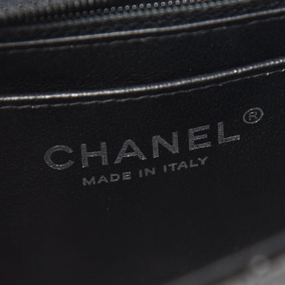 Chanel Patent Calfskin Quilted Mini Rectangular Flap Black 6 of 9