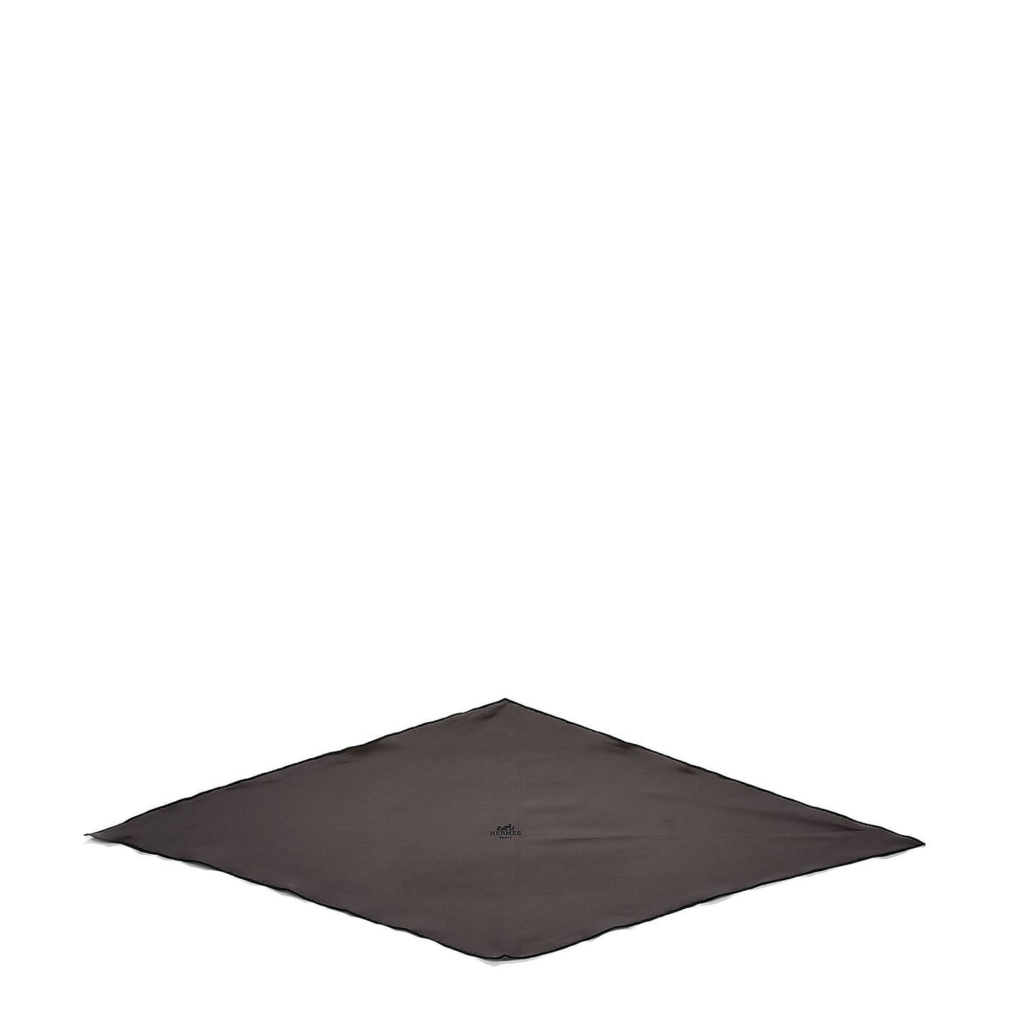 Silk Losange Scarf Marron Glace