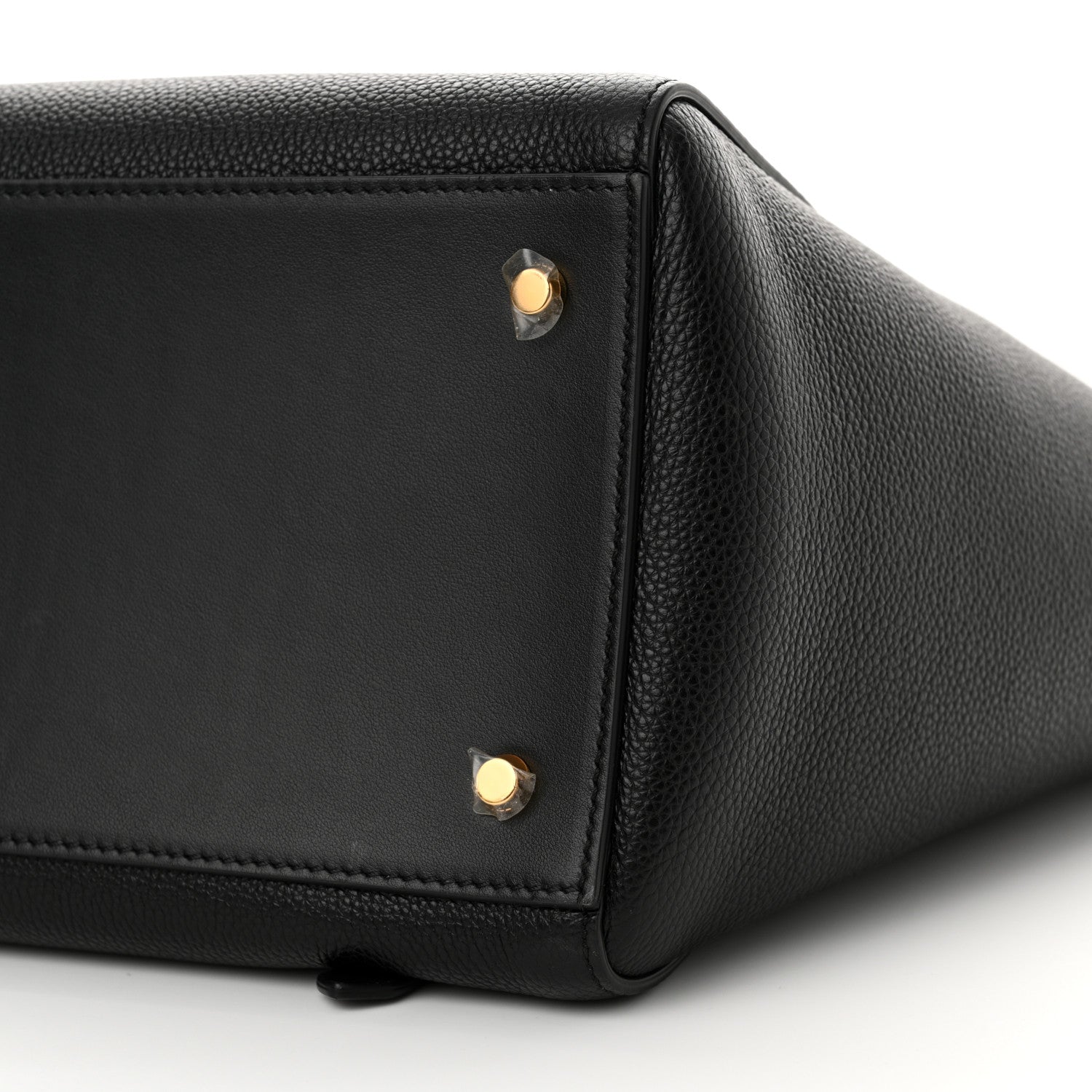 Tom Ford Grained Calfskin Buckle Tote Black 10 of 10