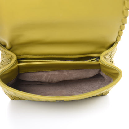 Bottega Veneta Nappa Intrecciato Small Olimpia Shoulder Bag Chartreuse 5 of 11