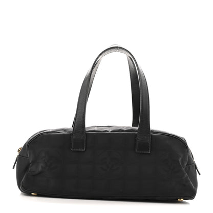 Chanel Nylon Travel Bowler Black 1 of 14