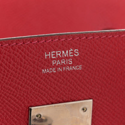 Hermes Epsom Birkin 30 Rouge Casaque 6 of 13