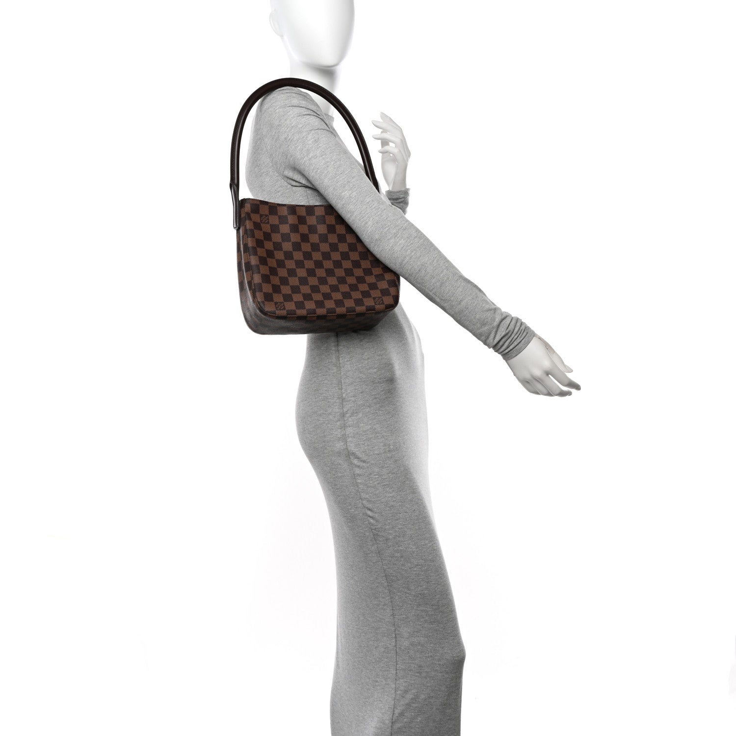 Louis Vuitton Damier Ebene Looping MM 2 of 11