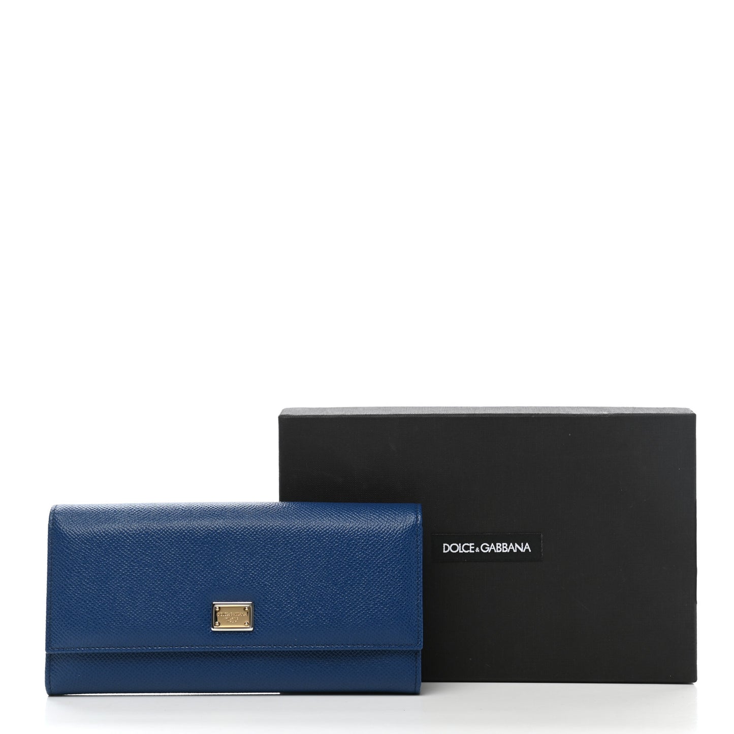 Dauphine Continental Flap Wallet Blue