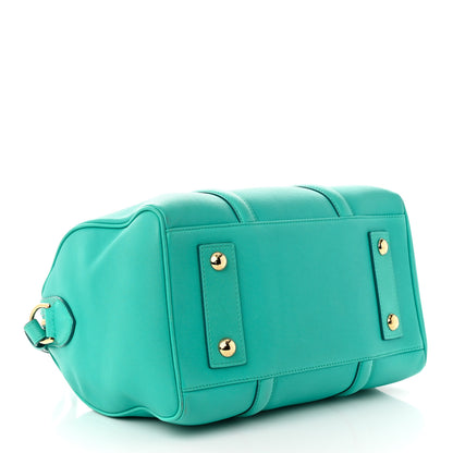 Louis Vuitton Calfskin Sofia Coppola SC Bag PM Turquoise 4 of 9