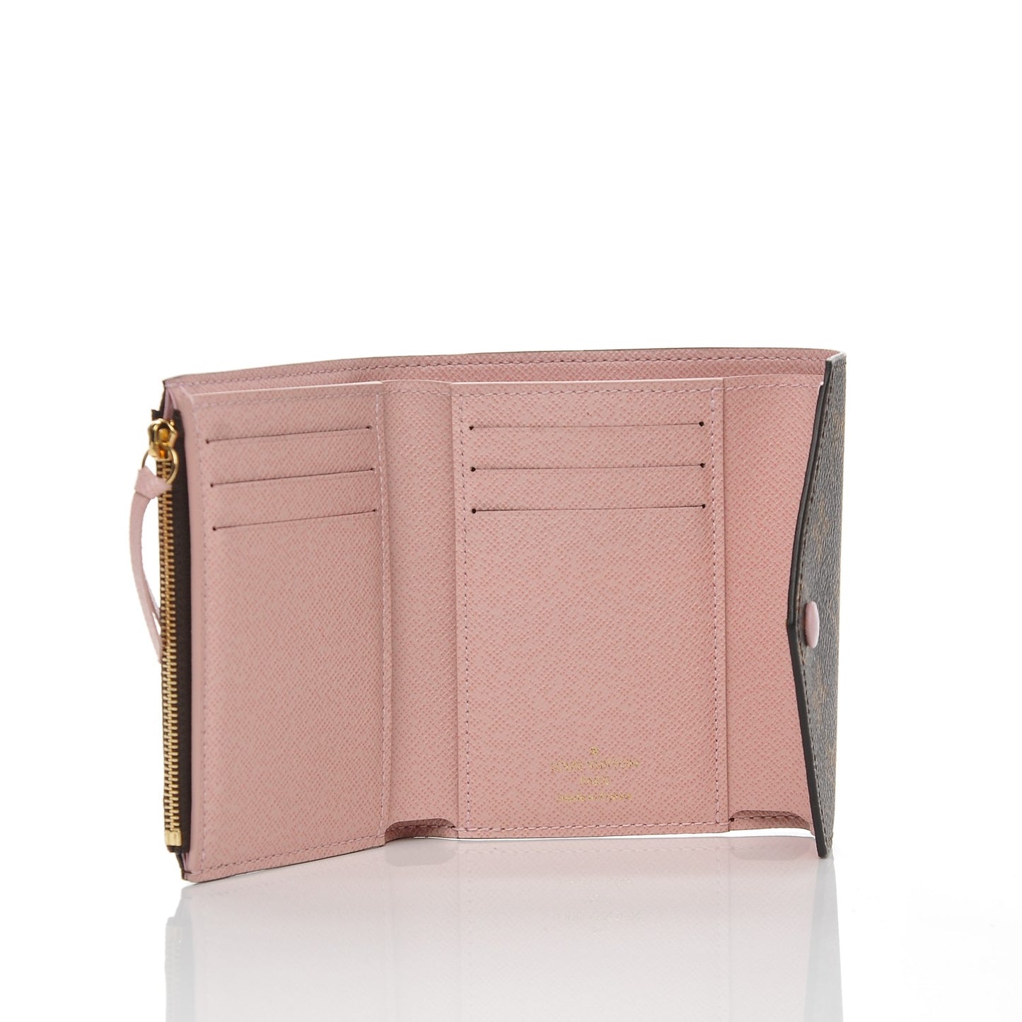 Monogram Victorine Wallet Rose Ballerine