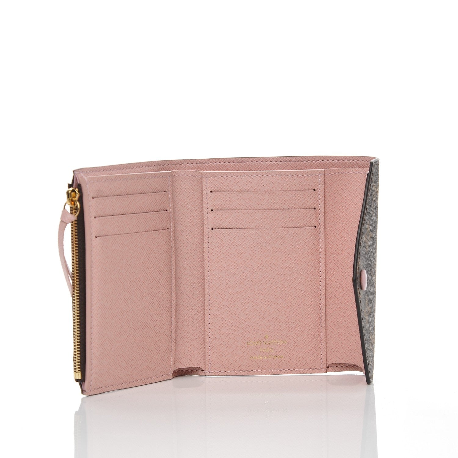 Louis Vuitton Monogram Victorine Wallet Rose Ballerine 5 of 6