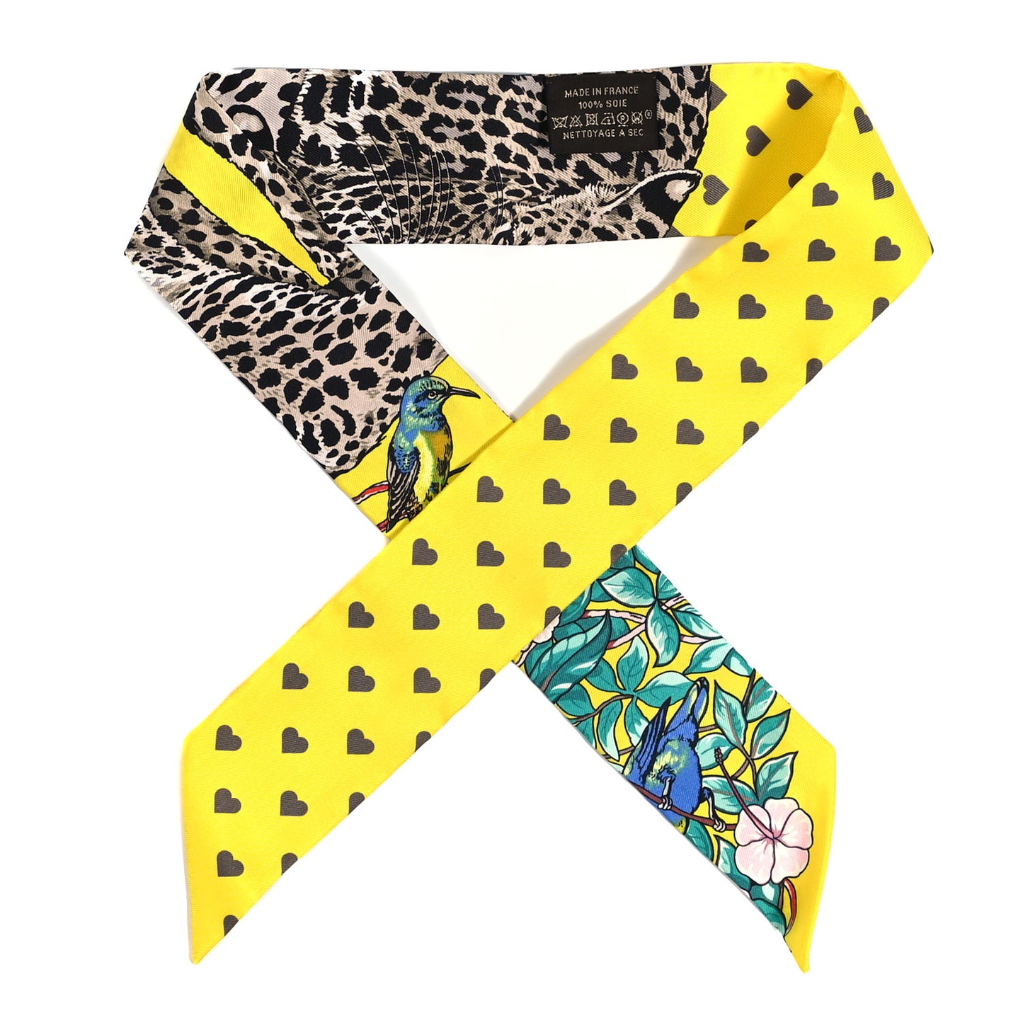 Silk Jungle Love Love Twilly Jaune Vif Canard