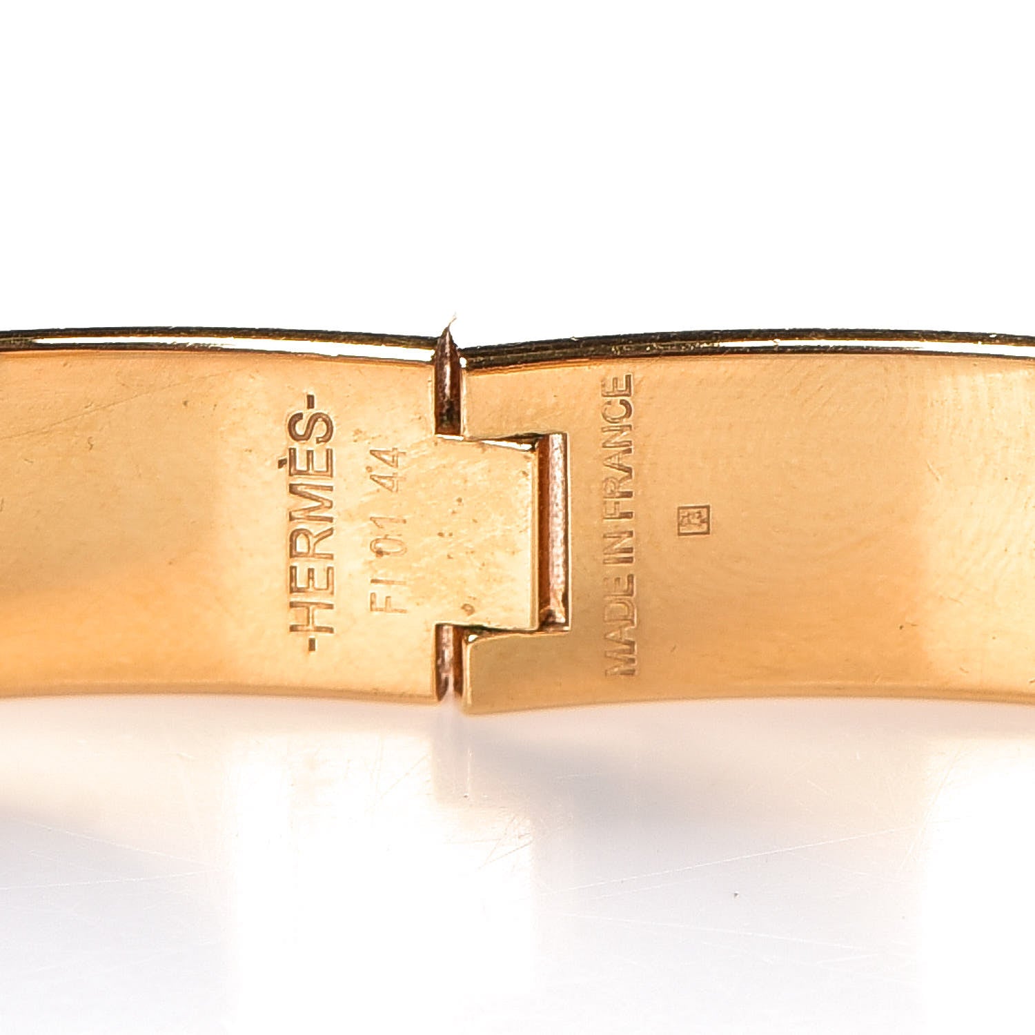 Hermes Enamel Narrow Clic Clac H Bracelet PM Black 5 of 6