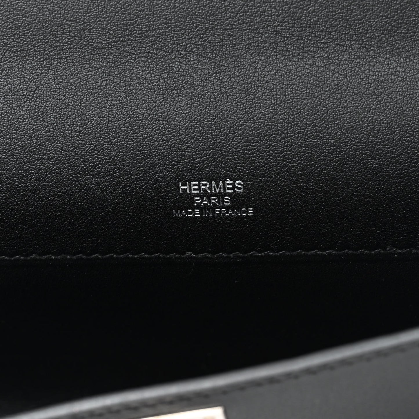 Swift Kelly Cut Clutch Pochette Black