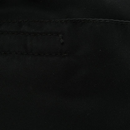 Prada Nylon Mini Flat Messenger Bag Black 11 of 11