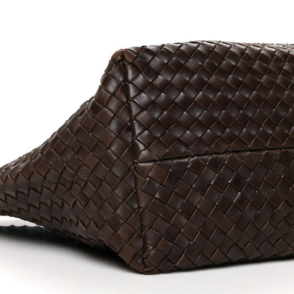Bottega Veneta Nappa Intrecciato Medium Cabat Ebano 10 of 12