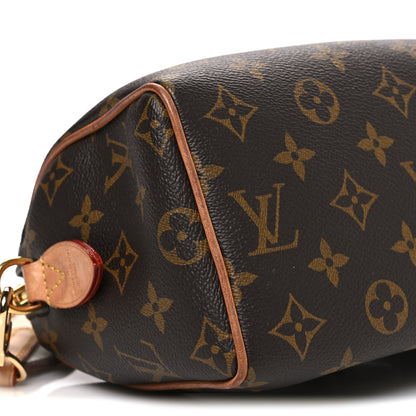 Louis Vuitton Monogram Speedy Bandouliere 20 Beige 8 of 9
