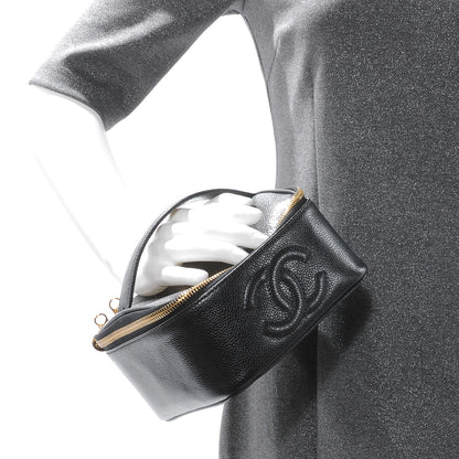 Chanel Caviar Vanity Case Black 2 of 6