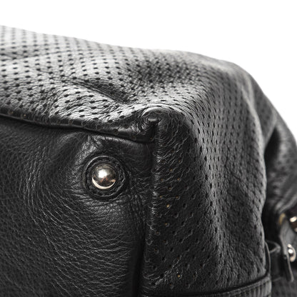 Saint Laurent Perforated Calfskin Medium Easy Y Sac Black 13 of 13
