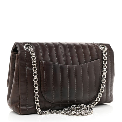 Chanel Lambskin Vertical Quilted Medium Single Flap Brown 3 of 14